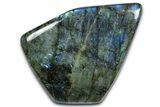 Flashy Free-Standing Polished Labradorite - Madagascar #372808-1
